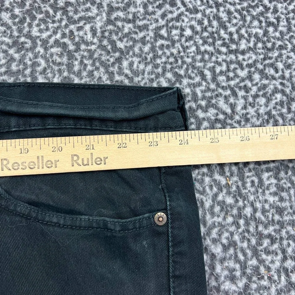 Levis 541 Jeans Men 48x29 Athletic Taper Black Stretch Denim Pocket